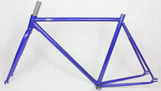 700c steel frame and fork